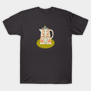 Floral Teapot T-Shirt